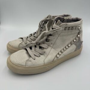 Shu Shop Riri High Top Sneakers size 6.  High-Top Sneakers with Star Detail